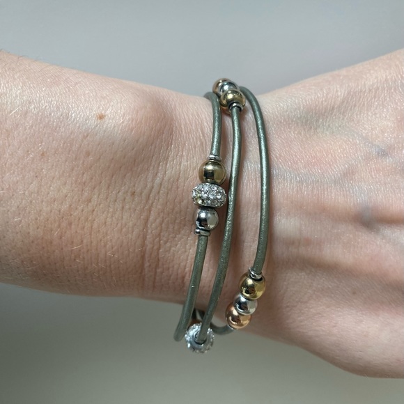 Fossil Rondel wrist wrap bracelet - Picture 2 of 4